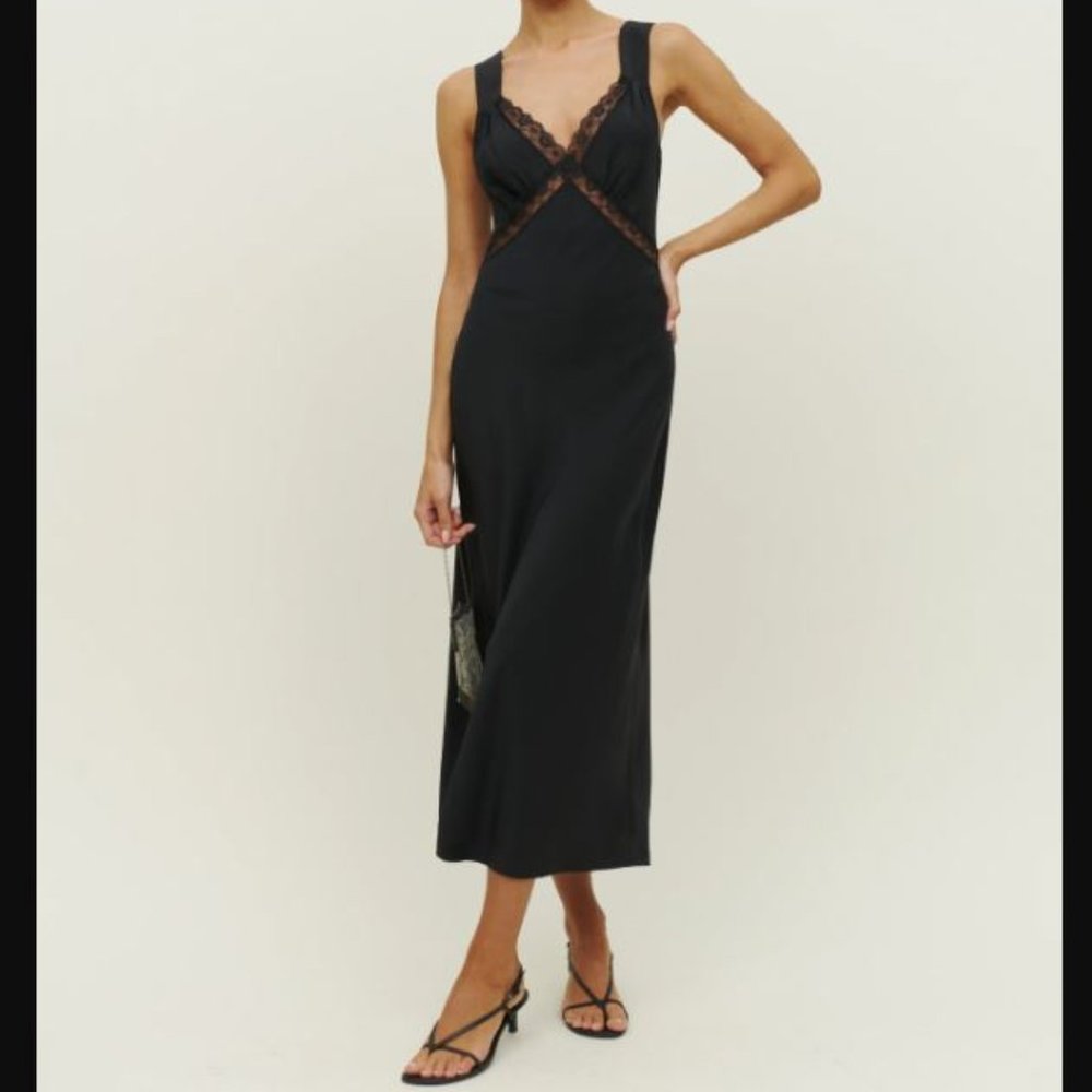 Reformation Provence Silk Dress - Size XL - NWT